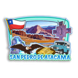 Refrigerator Magnet for San Pedro De Atacama Chile  2847
