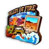 Refrigerator Magnet for Valley Of Fire State Park Nevada USA  1046
