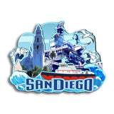 Refrigerator Magnet for San Diego California USA  228
