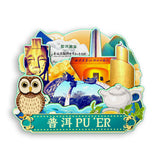 Kühlschrankmagnet für Pu'er, Yunnan, China 761