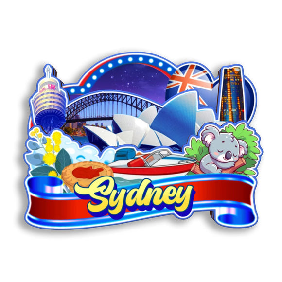 Refrigerator Magnet for Sydney Australia  2645