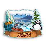 Refrigerator Magnet for Hofn Iceland  2257