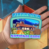 Refrigerator Magnet for Fiordland National Park New Zealand  2748