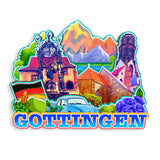 Refrigerator Magnet for Gottingen Germany  1247