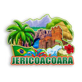 Refrigerator Magnet for Jericoacoara Brazil  1932
