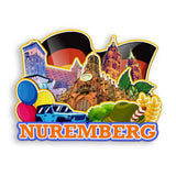 Refrigerator Magnet for Nuremberg Germany  1194