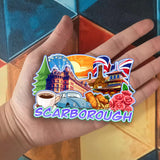 Refrigerator Magnet for Scarborough UK  2872