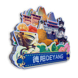 Kühlschrankmagnet für Deyang, Sichuan, China 581