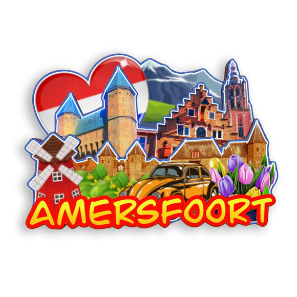 Refrigerator Magnet for Amersfoort Netherlands  1999