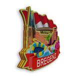 Refrigerator Magnet for Bregenz Austria  1607