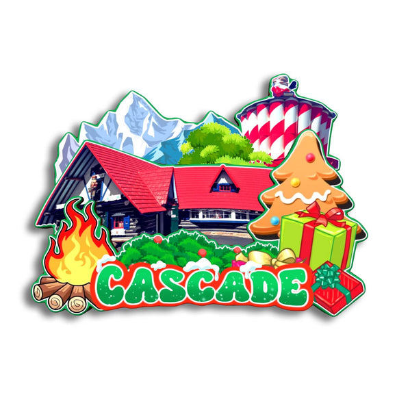 Refrigerator Magnet for Cascade Colorado USA  285