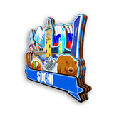 Магнит на холодильник Сочи Россия 2523