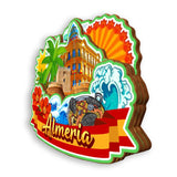 Refrigerator Magnet for Almeria Spain  1381