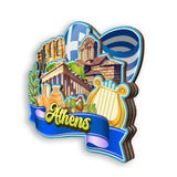 Refrigerator Magnet for Athens Greece  1705