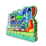 Refrigerator Magnet for Biarrizt France  2615