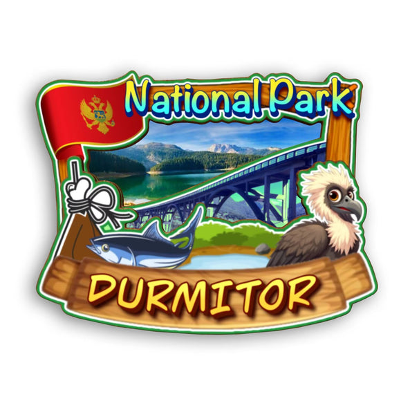 Refrigerator Magnet for Durmitor National Park Montenegro  2426