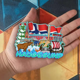 Refrigerator Magnet for Haugesund Norway  2289