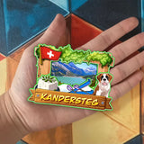 Refrigerator Magnet for Kandersteg Switzerland  2057