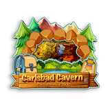 Refrigerator Magnet for Carlsbad Caverns National Park USA  1064