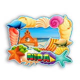 Refrigerator Magnet for Nida Lithuania  2483