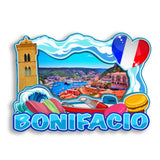 Refrigerator Magnet for Bonifacio France  2624