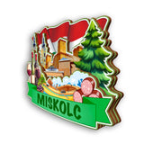 Refrigerator Magnet for Miskolc Hungary  2153