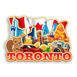 Kühlschrankmagnet für Toronto, Kanada 1848