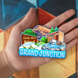 Kühlschrankmagnet für Grand Junction Colorado USA 279