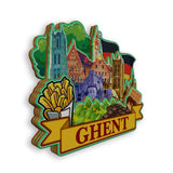 Refrigerator Magnet for Ghent Belgium  2007