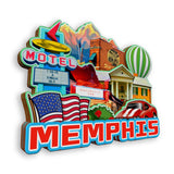 Refrigerator Magnet for Memphis Tennessee USA  1153