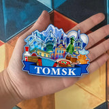 Refrigerator Magnet for Tomsk Russia  2562