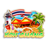 Kühlschrankmagnet für Koh Chang Thailand 2803