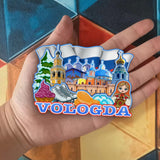 Refrigerator Magnet for Vologda Russia  2563
