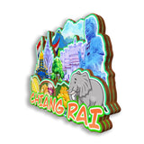 Refrigerator Magnet for Chiang Rai Thailand  2801