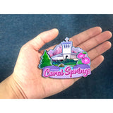 Kühlschrankmagnet für Coral Springs Florida USA 189