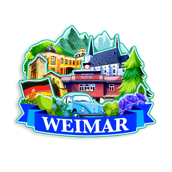 Refrigerator Magnet for Weimar Germany  1235