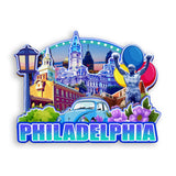 Refrigerator Magnet for Philadelphia Pennsylvania USA  1114