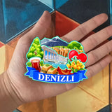 Магнит на холодильник для Денизли Турция 1675