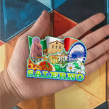 Kühlschrankmagnet für Salerno, Italien, 1300