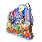 Refrigerator Magnet for Andorra la Vella Andorra  2404