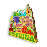 Refrigerator Magnet for Pamplona Spain  1581