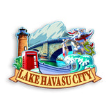 Kühlschrankmagnet für Lake Havasu City Arizona USA 318