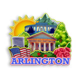Refrigerator Magnet for Arlington Virginia USA  894