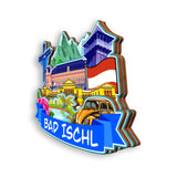 Kühlschrankmagnet für Bad Ischl Österreich 1622