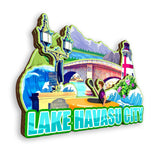 Kühlschrankmagnet für Lake Havasu City Arizona USA 319