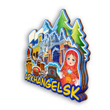 Refrigerator Magnet for Arkhanglsk Russia  2566