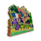 Refrigerator Magnet for Mont Saint-Michel France  1371