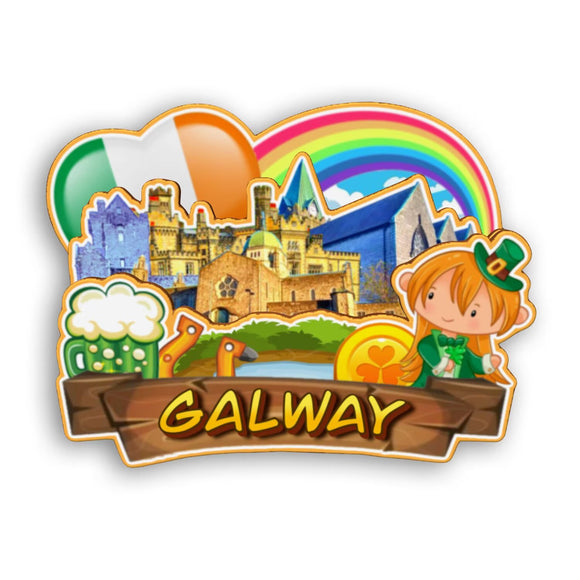 Refrigerator Magnet for Galway Ireland  2194