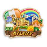 Refrigerator Magnet for Galway Ireland  2194