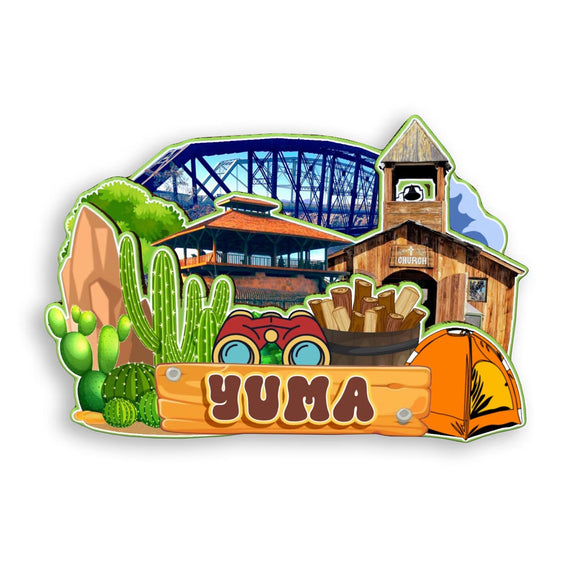 Kühlschrankmagnet für Yuma Arizona USA 309